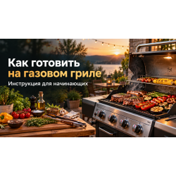 Как готовить на газовом гриле: инструкция для начинающих