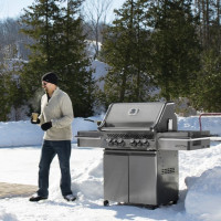 Можно ли использовать Зимой газовый гриль ? 