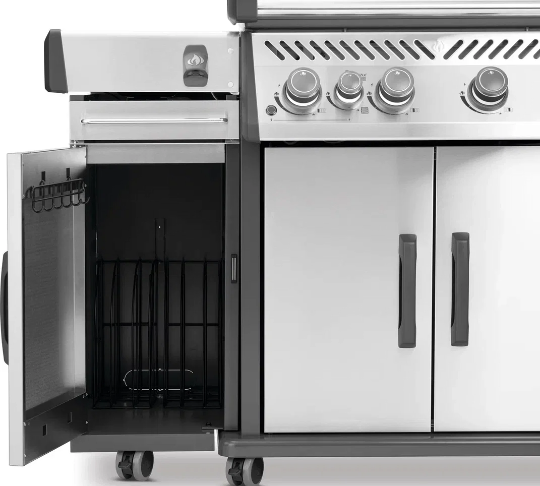 Napoleon Тумба для хранения аксессуаров для грилей Rogue (нерж. сталь)