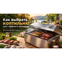 Как выбрать коптильню для горячего копчения: основные критерии Как выбрать коптильню для горячего копчения: основные критерии