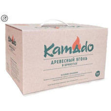 Уголь "Камадо" (брикеты) 10 кг, коробка